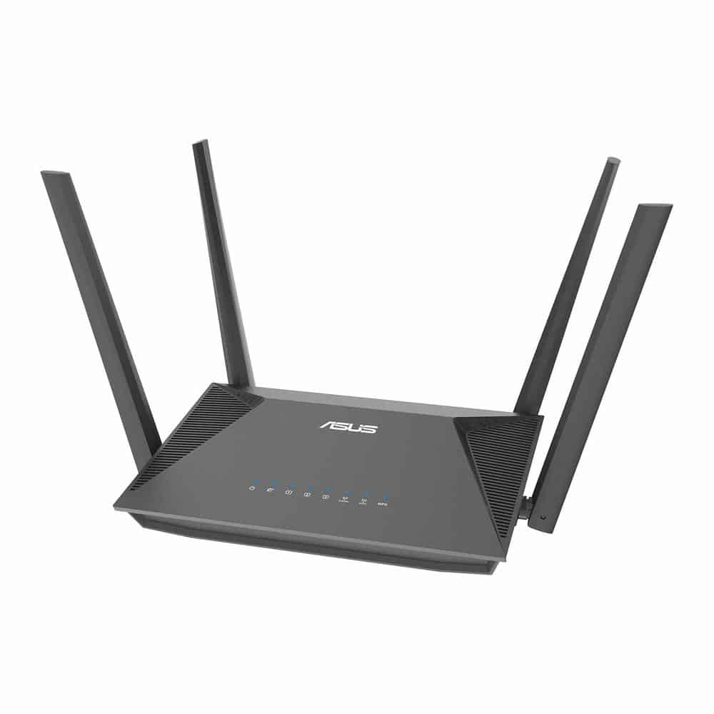 (image for) ASUS RT-AX52 WiFi 6 AX1800 Dual-Band Extendable Router